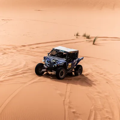 Quad bike in the dunes